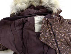 Wheat flyverdragt Nickie eggplant flowers